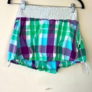 lululemon athletica Multicolor Plaid Skirt